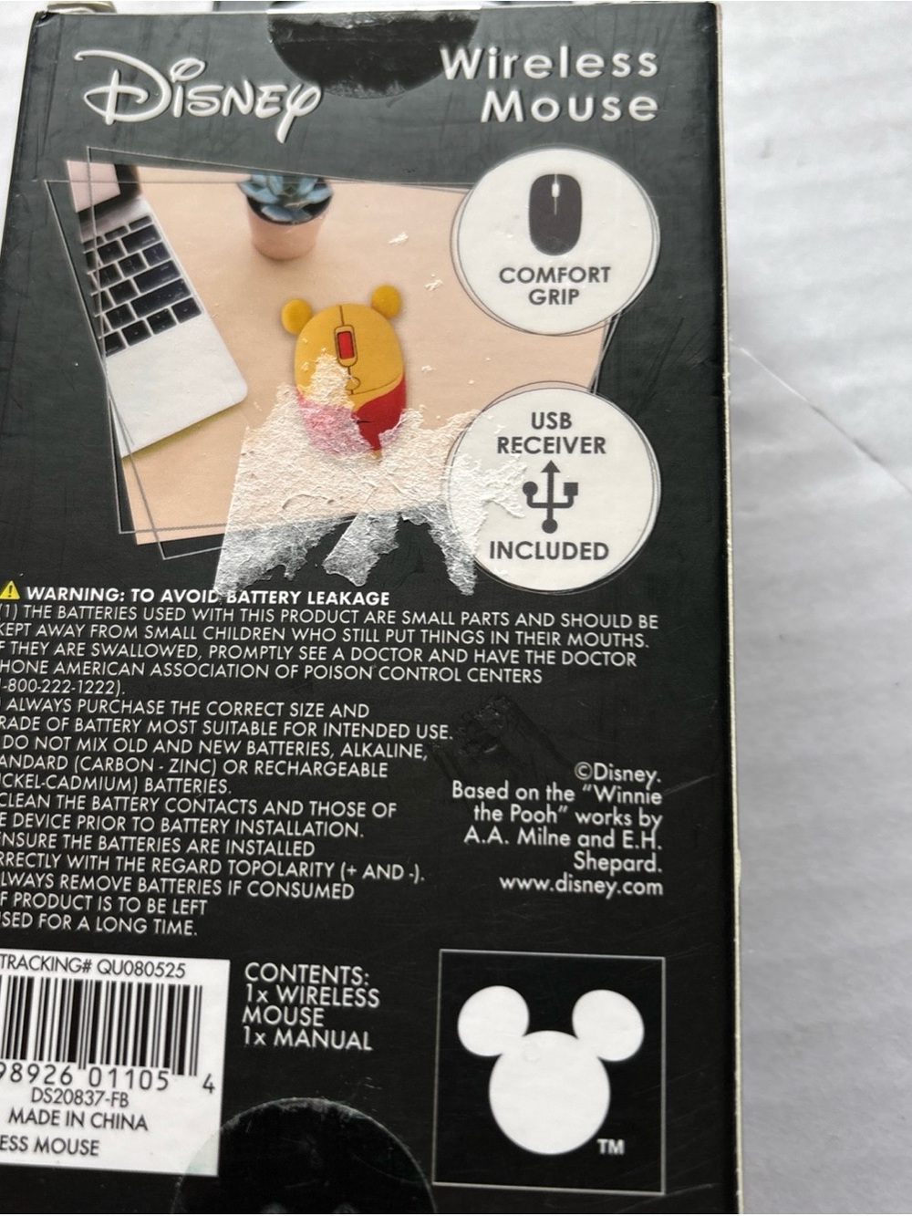 Disney Wireless Mouse - Electronics Cell Phone Accessory - Picture 3 of 3